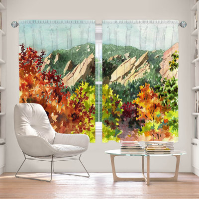 Delaughter Room Darkening Curtains / Drapes Pair