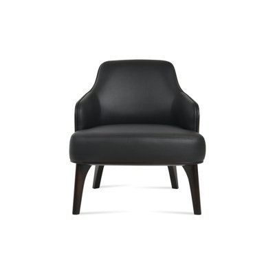 Saphire Vegan Leather Armchair