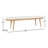 Caress Polyester Upholstered Bench-1954347636