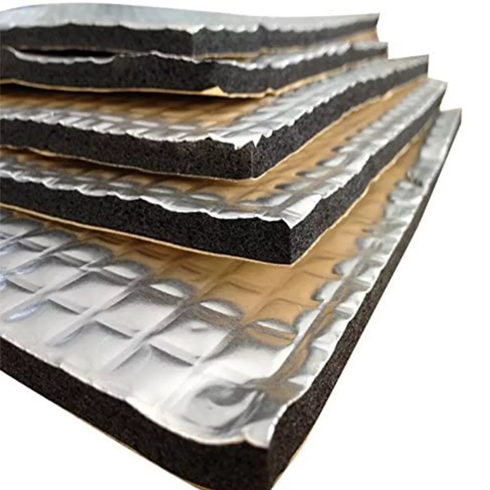 Silver Aluminum Foam Deadener 48" X 100" Automotive Sound Deadening Mat Heat Noise Barrier 427336 - Foto 8