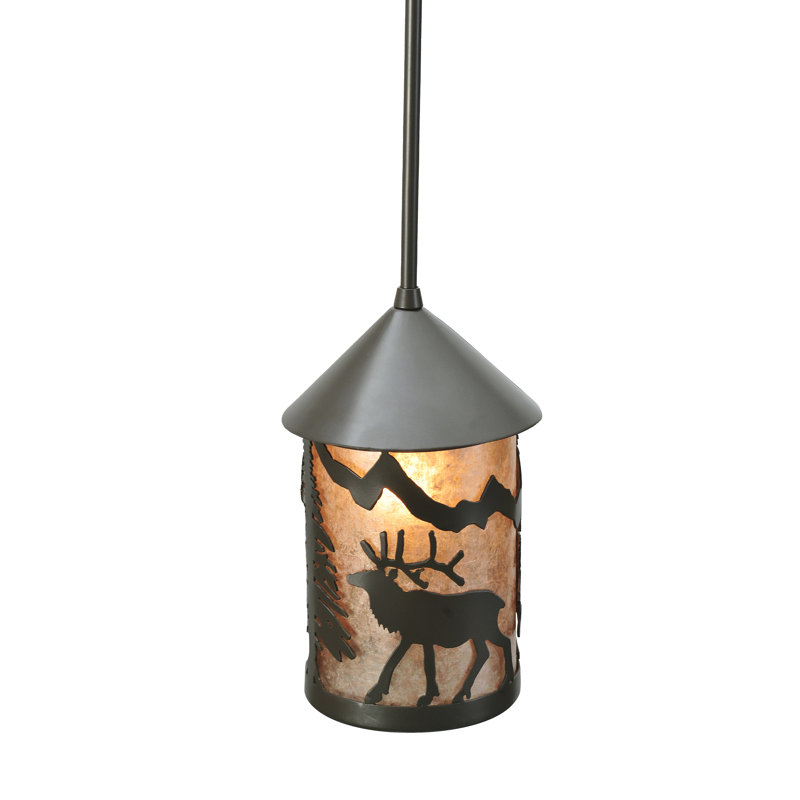 Luminaire suspendu cylindrique 1 lumières