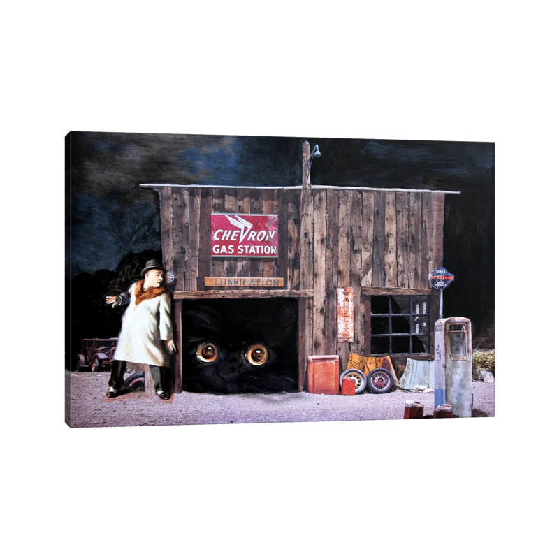 Runaway by Rudolf Kosow - Gallery-Wrapped Canvas Giclée on Canvas, 30.48 cm H x 45.72 cm W, Canvas