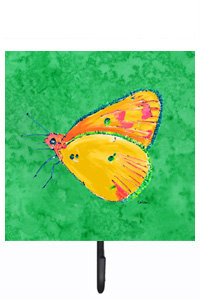 Porte-laisse papillon et crochet mural