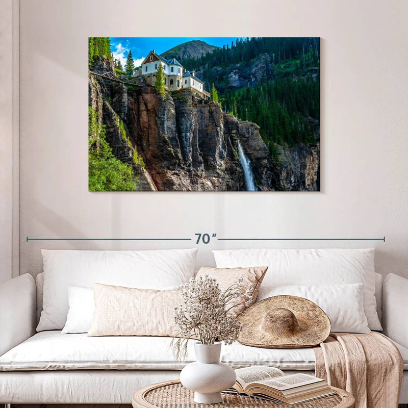 Alvord Bridal Veil Powerhouse, H 30 po x l 45 po