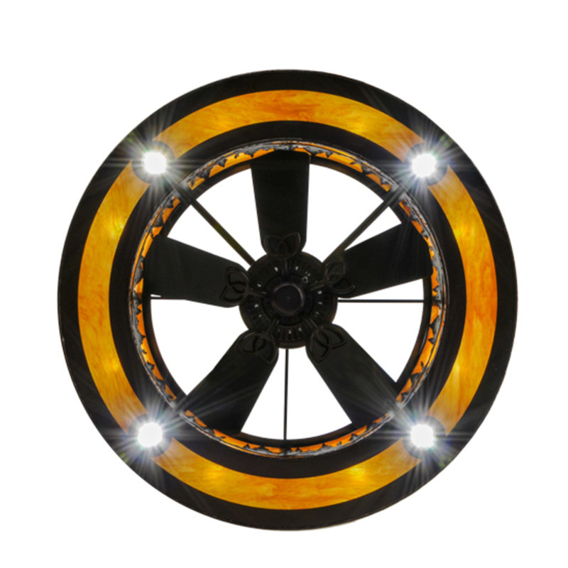 Tall Pines Downrod Ceiling Fan