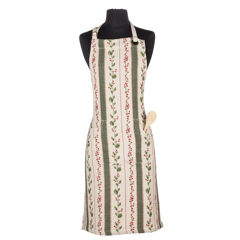 Hollyberry Stripes Apron