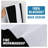 100% Blackout French Door Curtain Privacy French Door Blinds Light Blocking Curtain for Sliding Glass Door Thermal Insulated Tie Up Shade,1 Panel-479671324-479671321