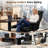  Modern Oversized Executive Office Chair, High Back Ergonomic Comfy Desk Chair with Padded Flip-up Armrests and Wheels, PU Leather Heavy Duty Computer Swivel Rolling Task Chair-184361067