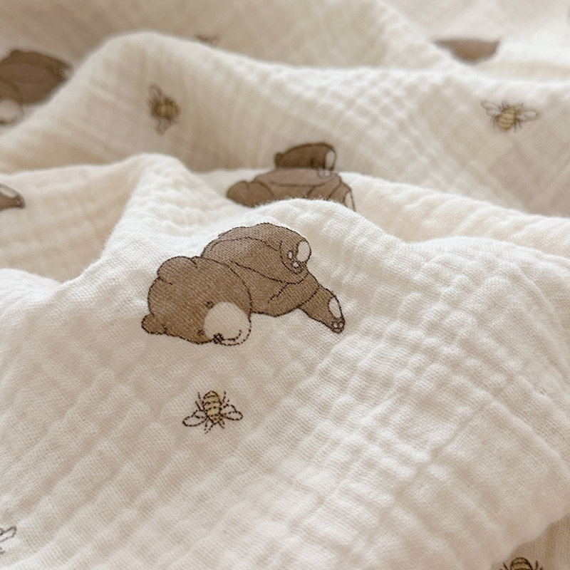 Couverture mignonne pour bébé en coton