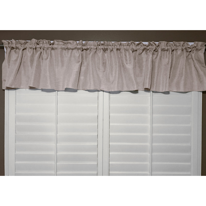 Cantonnière sur mesure l 58 po, Blé givré, L 58 po x L 32 po
