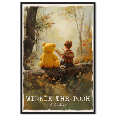 «Classic Winnie the Pooh», toile classique par Art Remedy