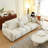 Creamy white Polyester Modular Sofa-728293664