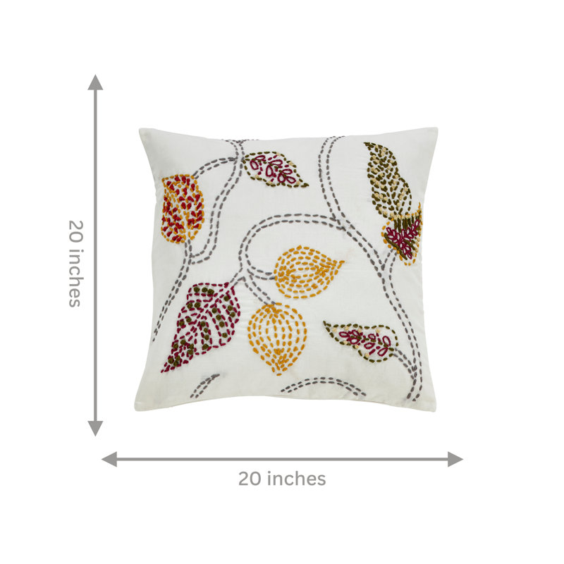 Housse et insert de coussin en coton