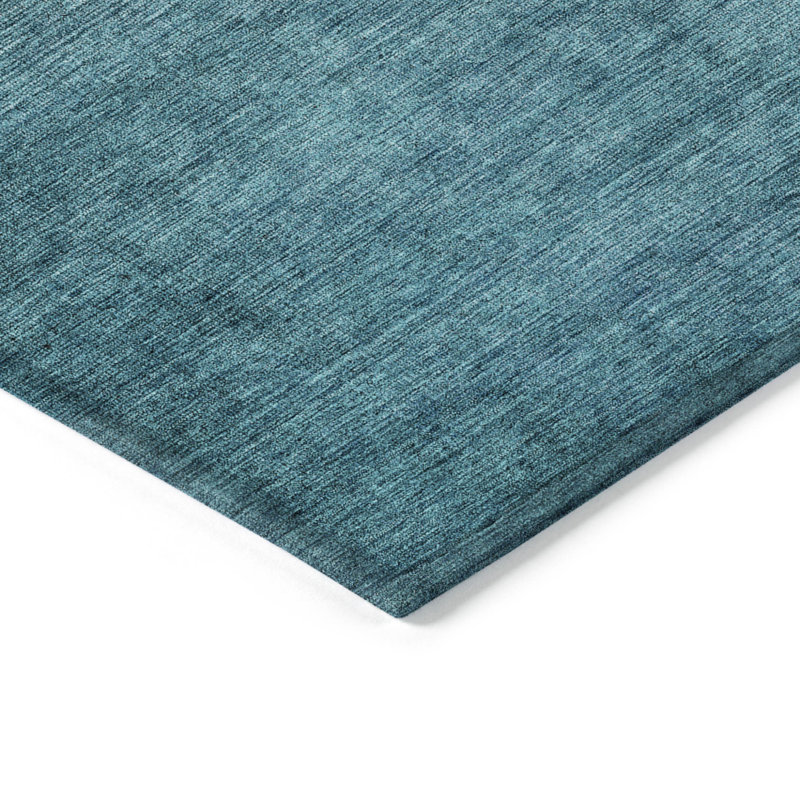 Tapis d'intérieur / extérieur 8 pi x 10 pi brun et bleu taupe