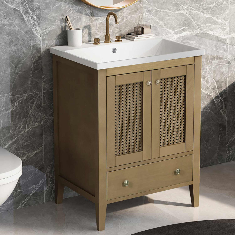 Ensemble de meuble-lavabo simple 24 po Sherell