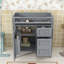 Meuble-lavabo durable avec rangement spacieux, organisateur de porte d'armoire-919457478