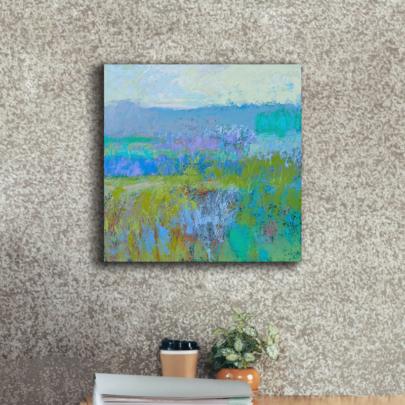 Sur toile, H 18 po x l 18 po x P 0,75 po