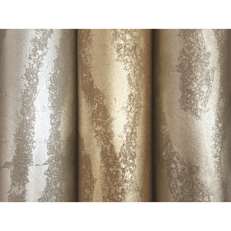 Zebra Chic Wallpaper, Silver