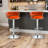 Christal Velvet Swivel Adjustable Height Bar Stool-90489178-93480939