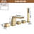 Doux Deck Tub Spout with Diverter-62520455