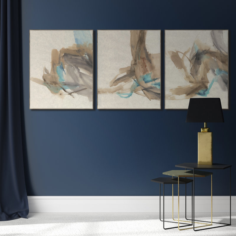 Expansion II Print by Giselle Kelly, 51.5" H x 41.5" W x 1.5" D, Image Brush Gel