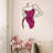 Elegant Decorative Metal Wall Accessory, 22.0 x 27.6 inches | Durable 1.2 mm Metal & 3 mm Wood Construction | Perfect for Home Decor, Living Room, or Office | Stylish and Contemporary Design-965819142