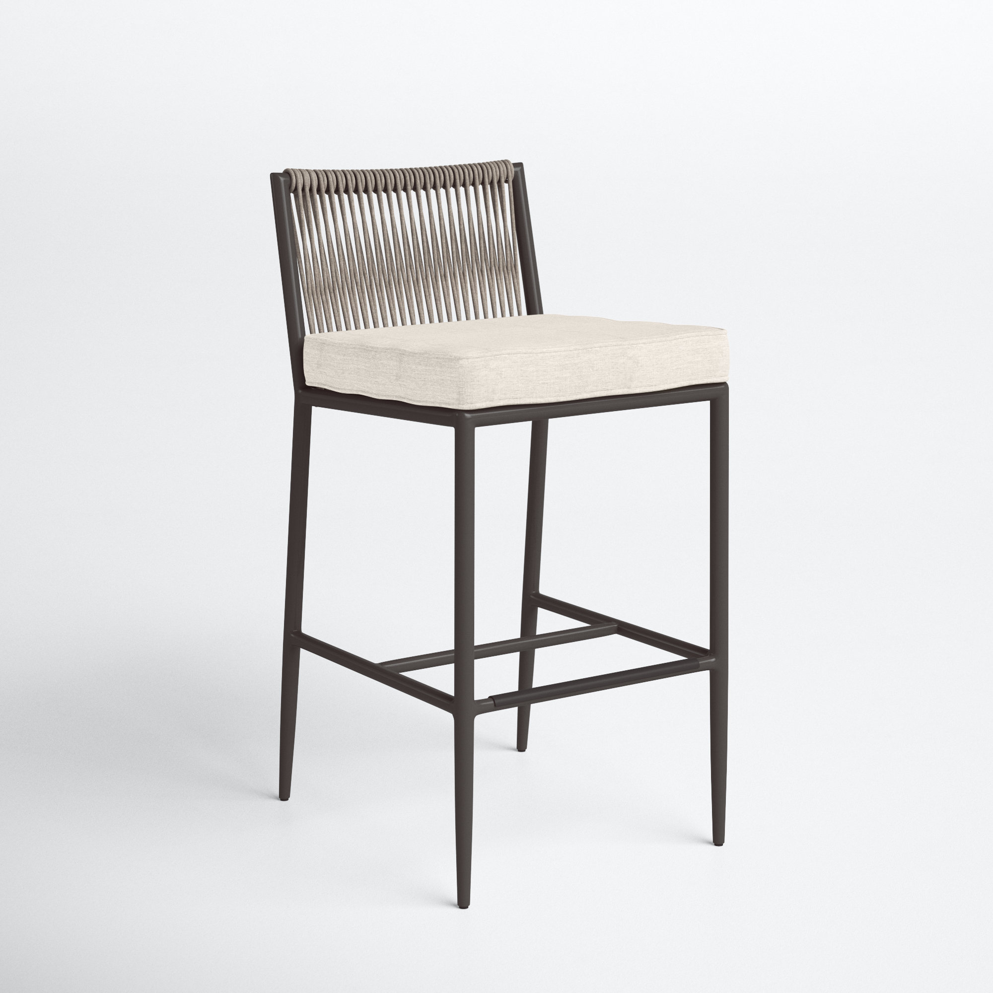 Esme 41 Metal Outdoor Bar Stool Joss Main