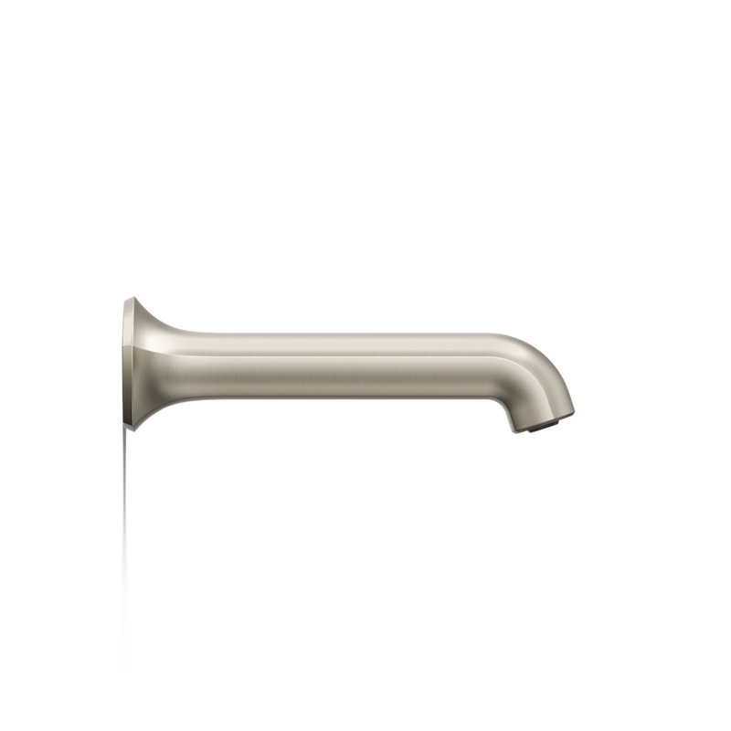 Wall-Mount 8 In. Bath Spout With Straight Design, Vibrant Brushed Nickel
