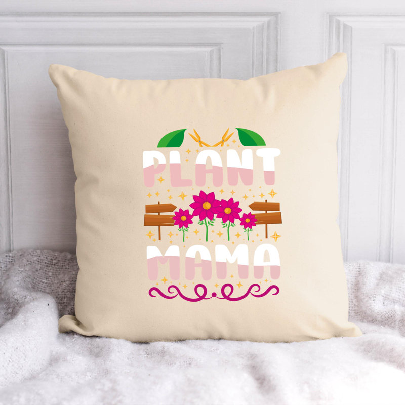 Coussin décoratif, H 14 po x l 14 po