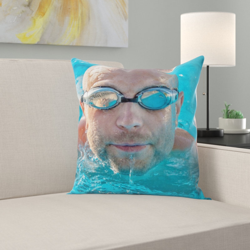 Microsuede Throw Pillow