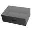 Commode 6 tiroirs avec grands tiroirs en tissu, noir-961476882