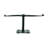 Black Wrought Iron Shutter Dog Holders Propeller Design