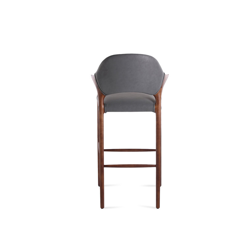Almeria Bar Stool, Gray