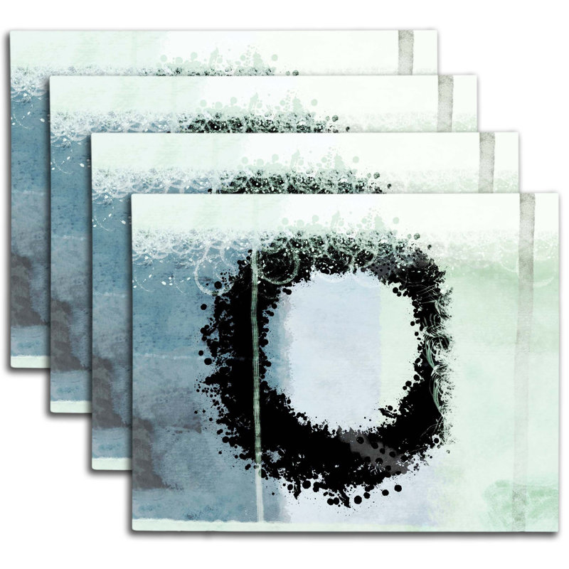 Napperon abstrait en polyester