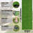 Somersby Indoor/Outdoor Low Pile Artificial Grass Turf Rugs and Rolls Customized Size For Balcony, Patios-640686564