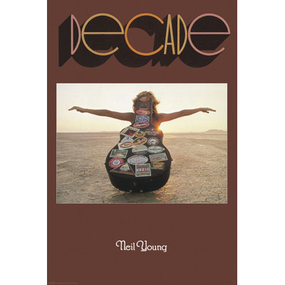  Officiellement sous licence Neil Young - Décennie d'art, affiche d'art - 24 x 36 po - reproduction décorative - papier affiche - prêt à encadrer