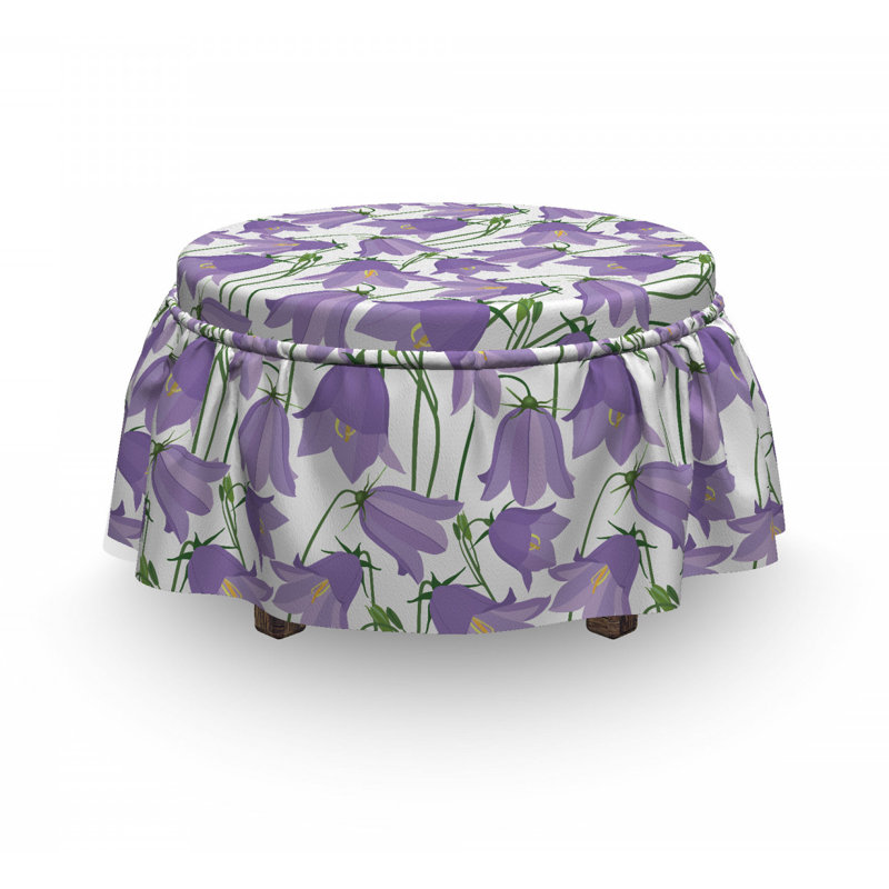 Housse pour repose-pieds de jardin bells