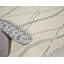 Tangiers Hand Tufted Wool Area Rug in Ivory/Black-1205460070