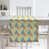 Orange clair / bleu sarcelle / jaune