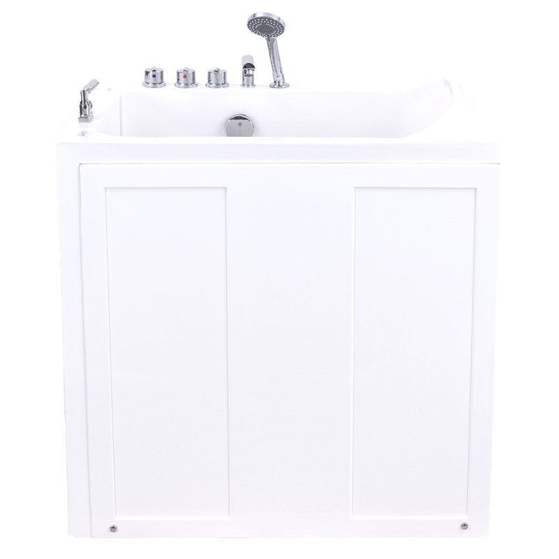 1000mm x 700mm Freestanding Acrylic Bathtub, No