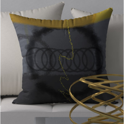 Housse de coussin décoratif carrée généreuse