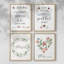 «The Simple Things», ensemble de 4 reproductions encadrées-25490560-25490561