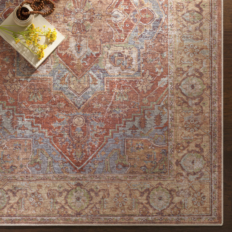 Heyward Oriental Indoor Rug, Rectangle 8'10" x 12'
