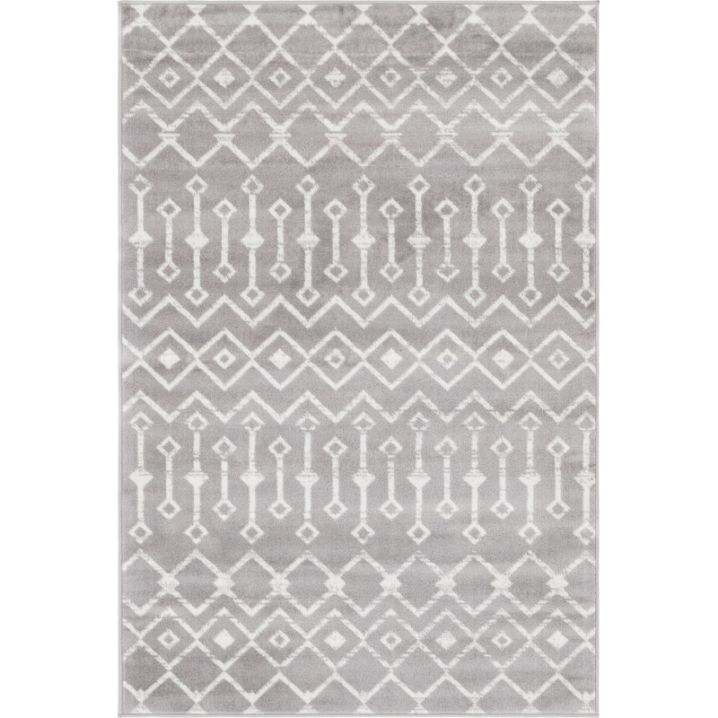 Moroccan Area Rug, Rectangle 66 x 91cm