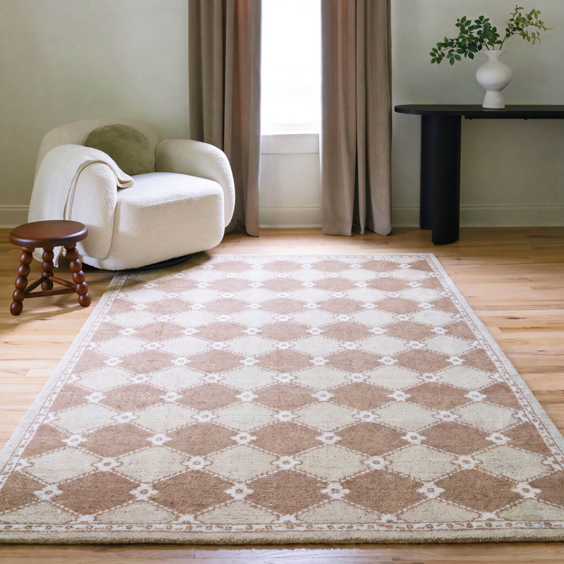 Tapis brun clair Badian, 7'10" x 10'