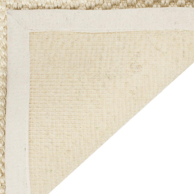 Patmore Jute / Sisal Area Rug in Beige, Rectangle 2' x 3'