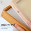Cadre de table de coin rond en bois massif-115146410-115146411