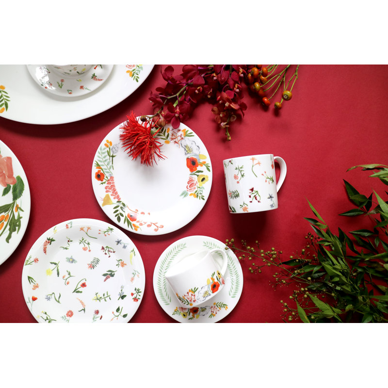 Tasses et soucoupes Language of Flowers