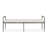 Mathis Modern Hammered Metal 60" Accent Bench-124262813