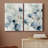 " Indigo Ginkgo I " 2 - Pieces-1195754577